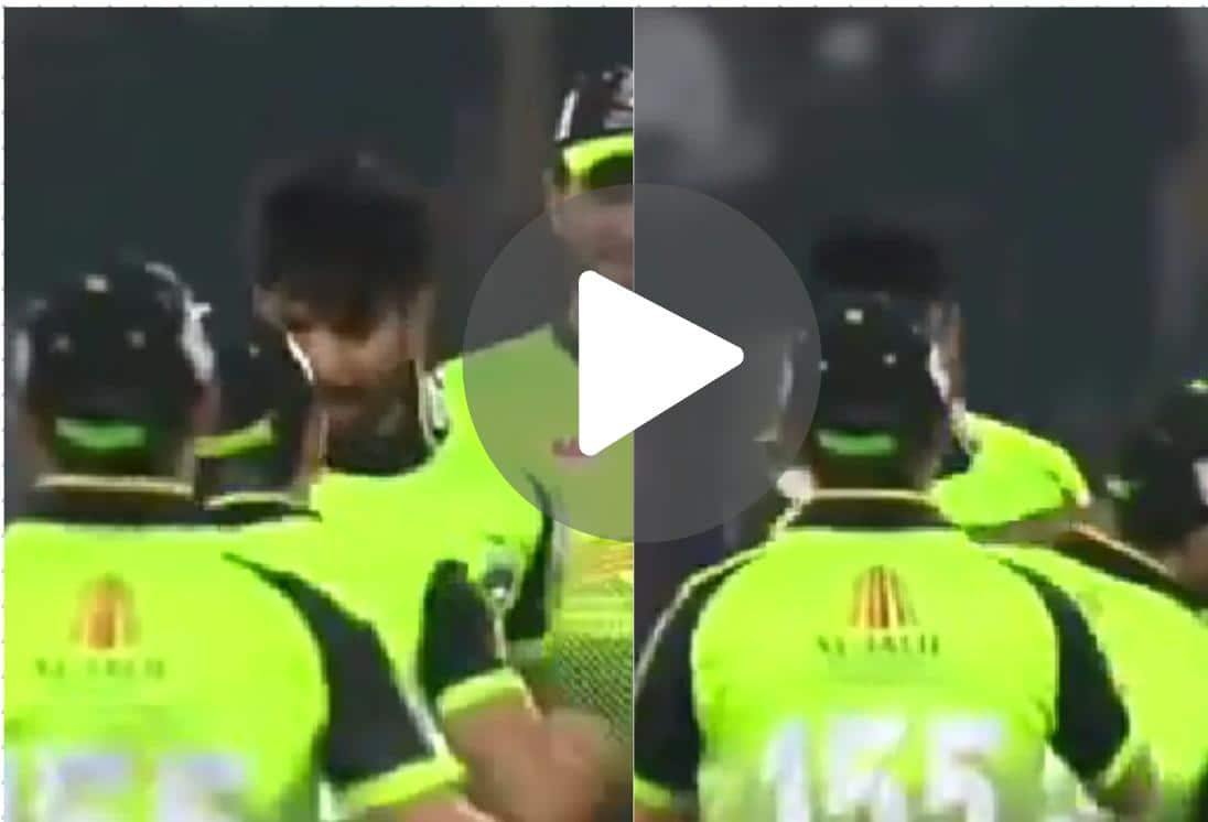 [Watch] Haris Rauf’s On-Field Slap To Kamran Ghulam Goes Viral After Batter's Debut Century In Multan Test